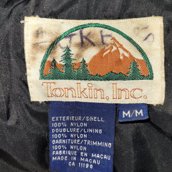 Kenworth Semi Trucks Light Jacket Vintage Black Full Zip Tonkin Mens size medium - Picture 3 of 3